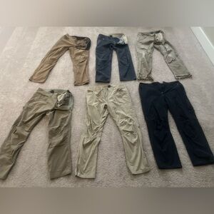 Kuhl pants lot of 6 36x32